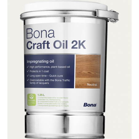 Bona Ulei parchet bi-component Craft Oil 2K 1,25L